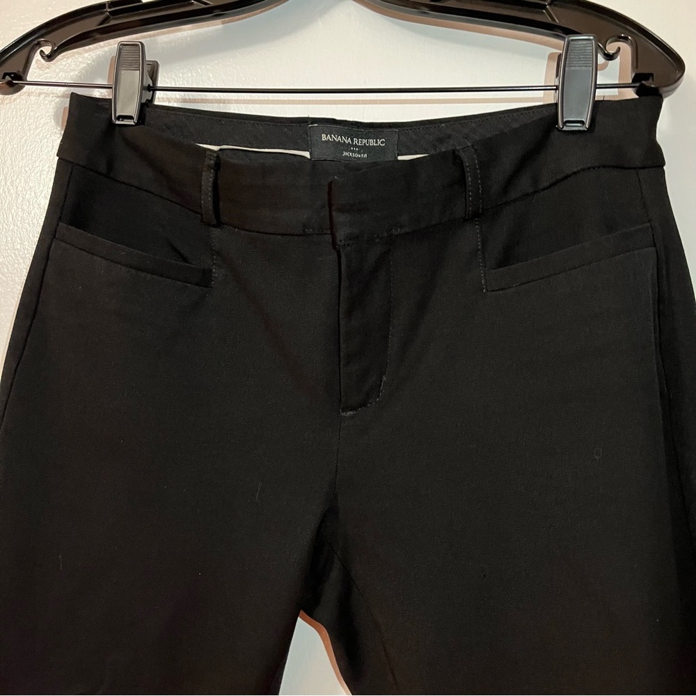 Banana republic black Jackson fit pants